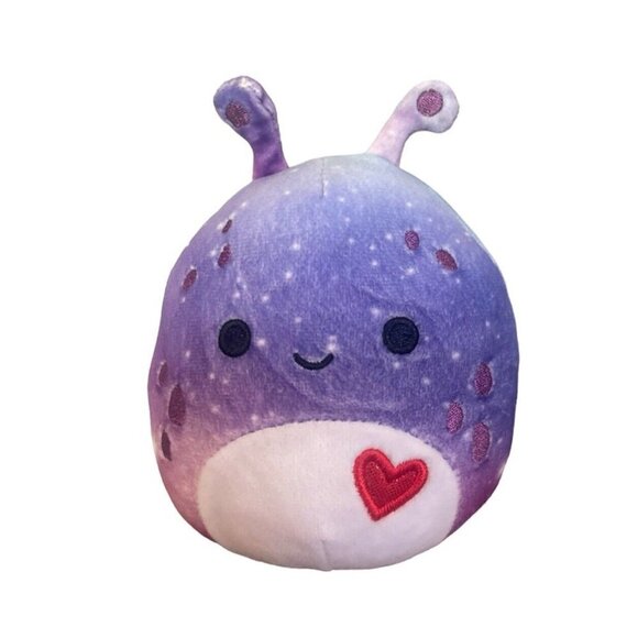 Squishmallow Valentines Daxxon Alien 4.5 Inches  Purple Tiny Small - Picture 1 of 7